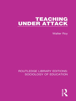 cover image of Teaching Under Attack